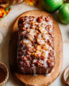 A delicious plate of Amish Apple Fritter Bread Recipe