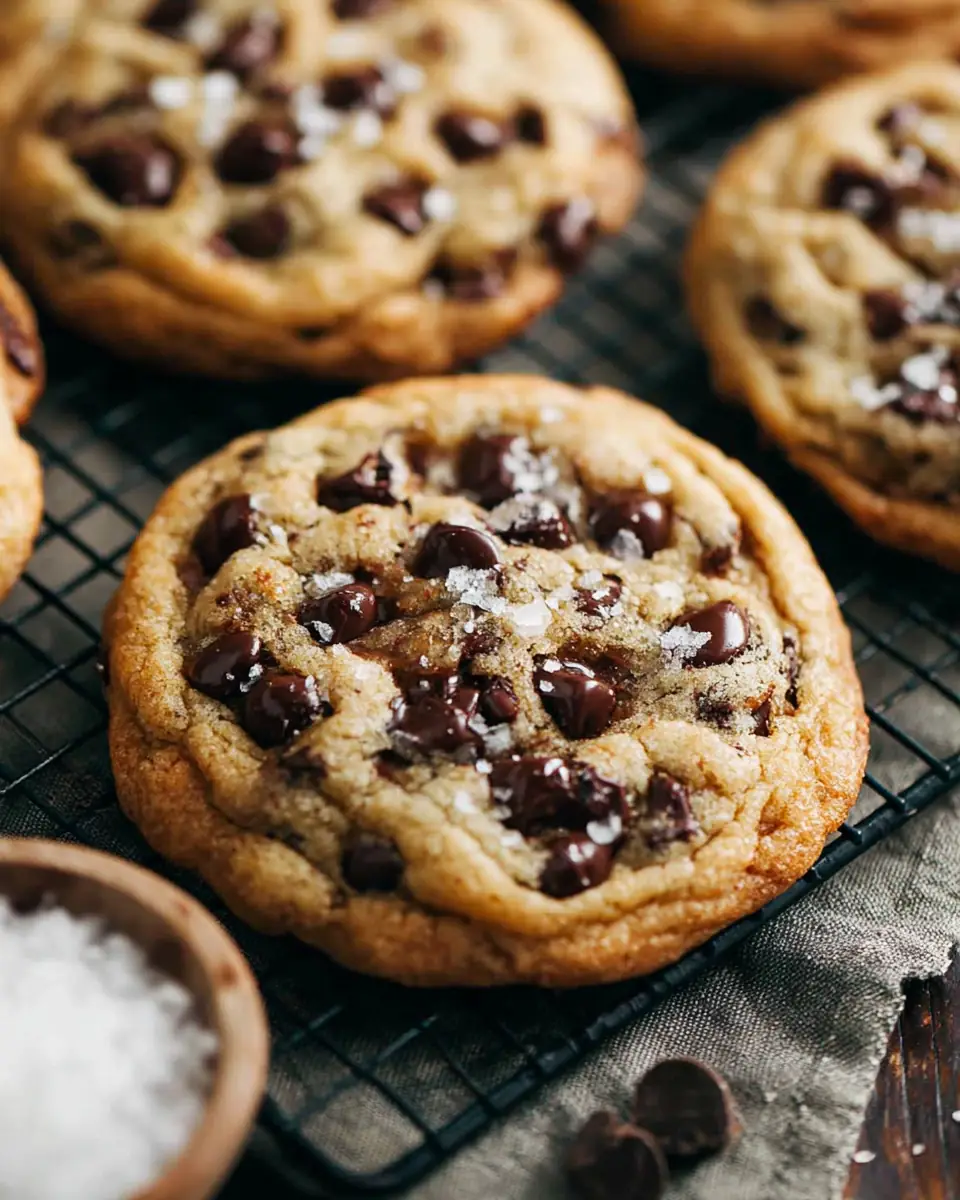 A delicious plate of BEST Chocolate Chip Cookies