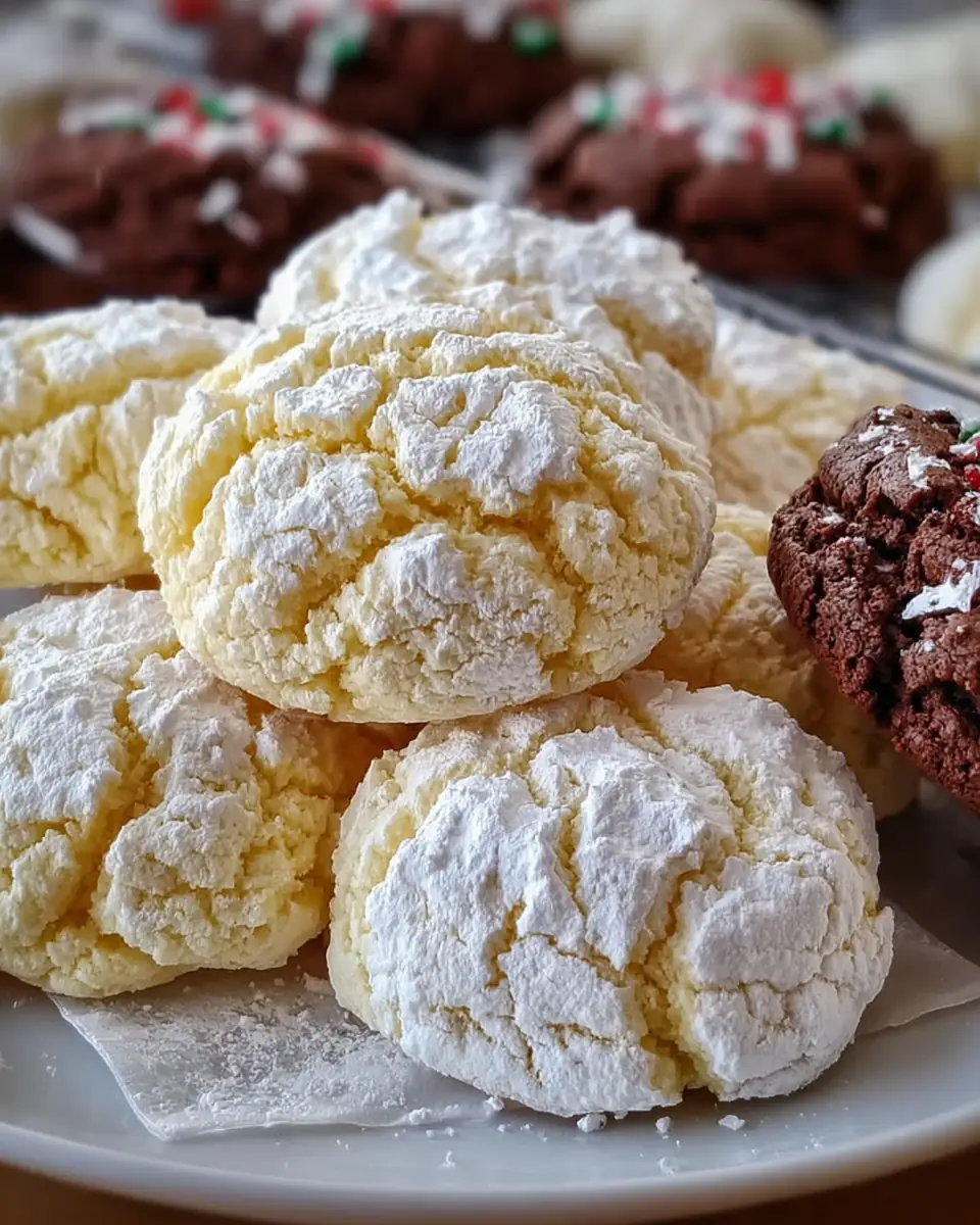 A delicious plate of Cool Whip Cookies