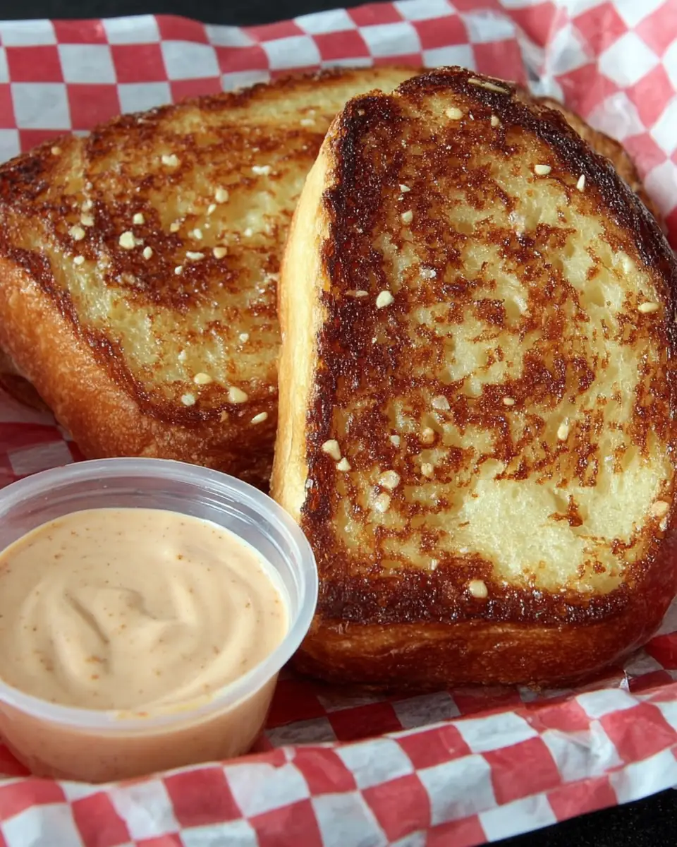 A delicious plate of Copycat Raising Cane’s Bread Recipe