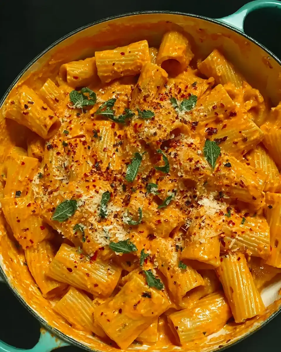 A delicious plate of Delicious Gigi Hadid Pasta