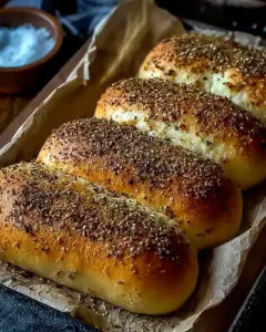 A delicious plate of Italian Herbs and Cheese Bread Recipe