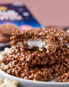 A delicious plate of Little Debbie Star Crunch