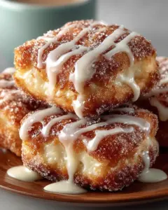 A delicious plate of Maple Donut Bars: A Delicious Recipe for Sweet Treats