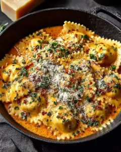 A delicious plate of Ravioli Sauce Recipe