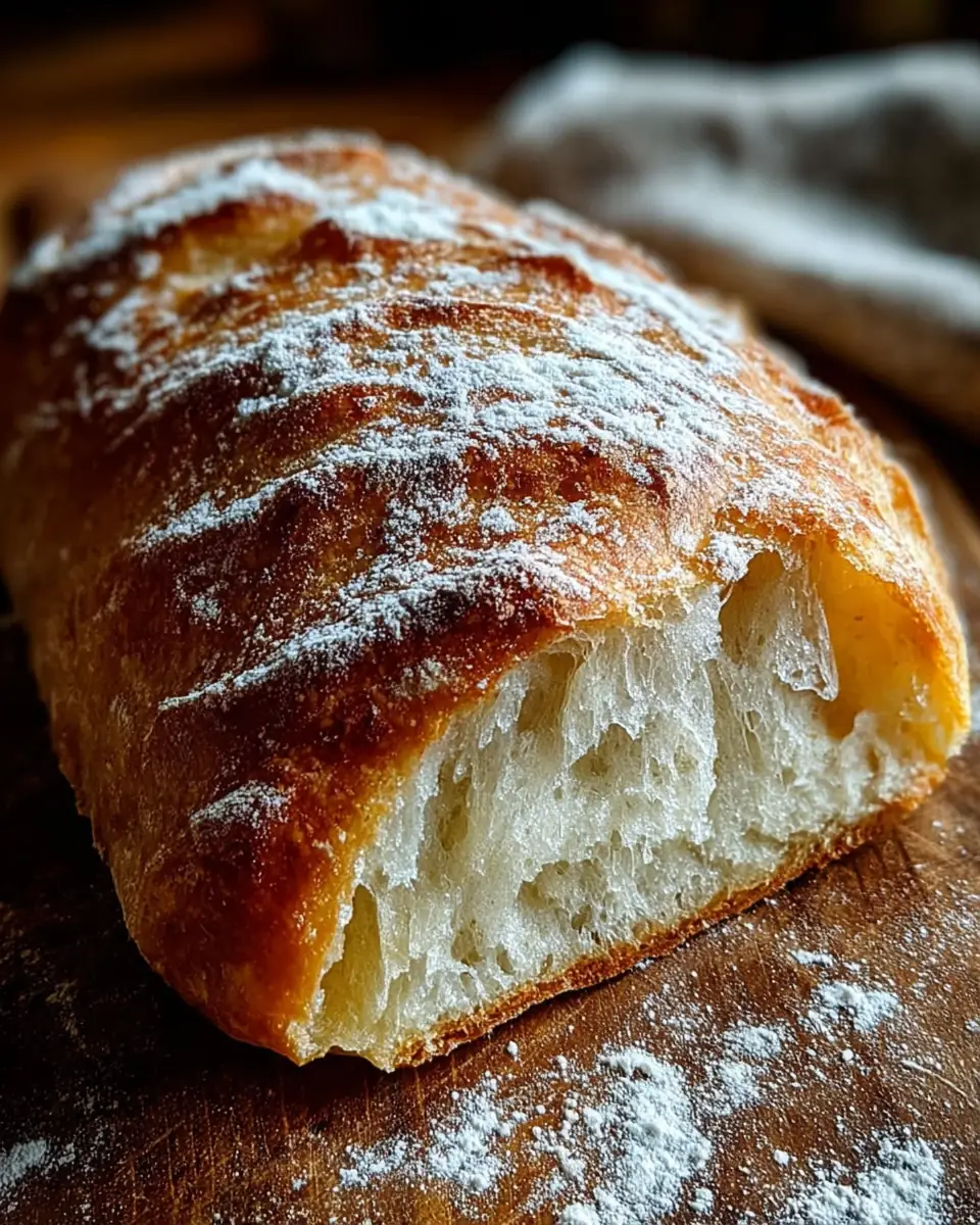 A delicious plate of Rustic French Bread Loaf