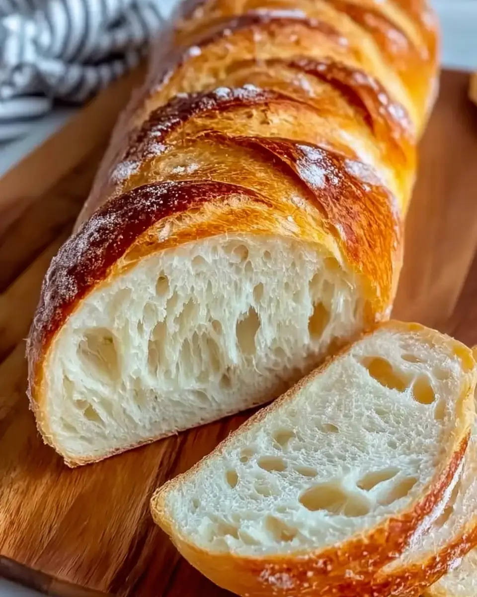 A delicious plate of Soft Fluffy French Bread: The Homemade Delight You’ve Been Waiting For