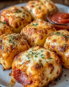 A delicious plate of Air Fryer Pizza Rolls: Discover the Crispy Delight!