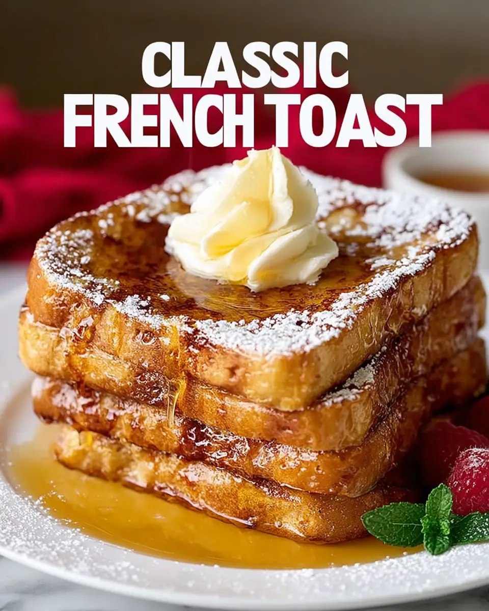 A delicious plate of Classic French Toast Recipe