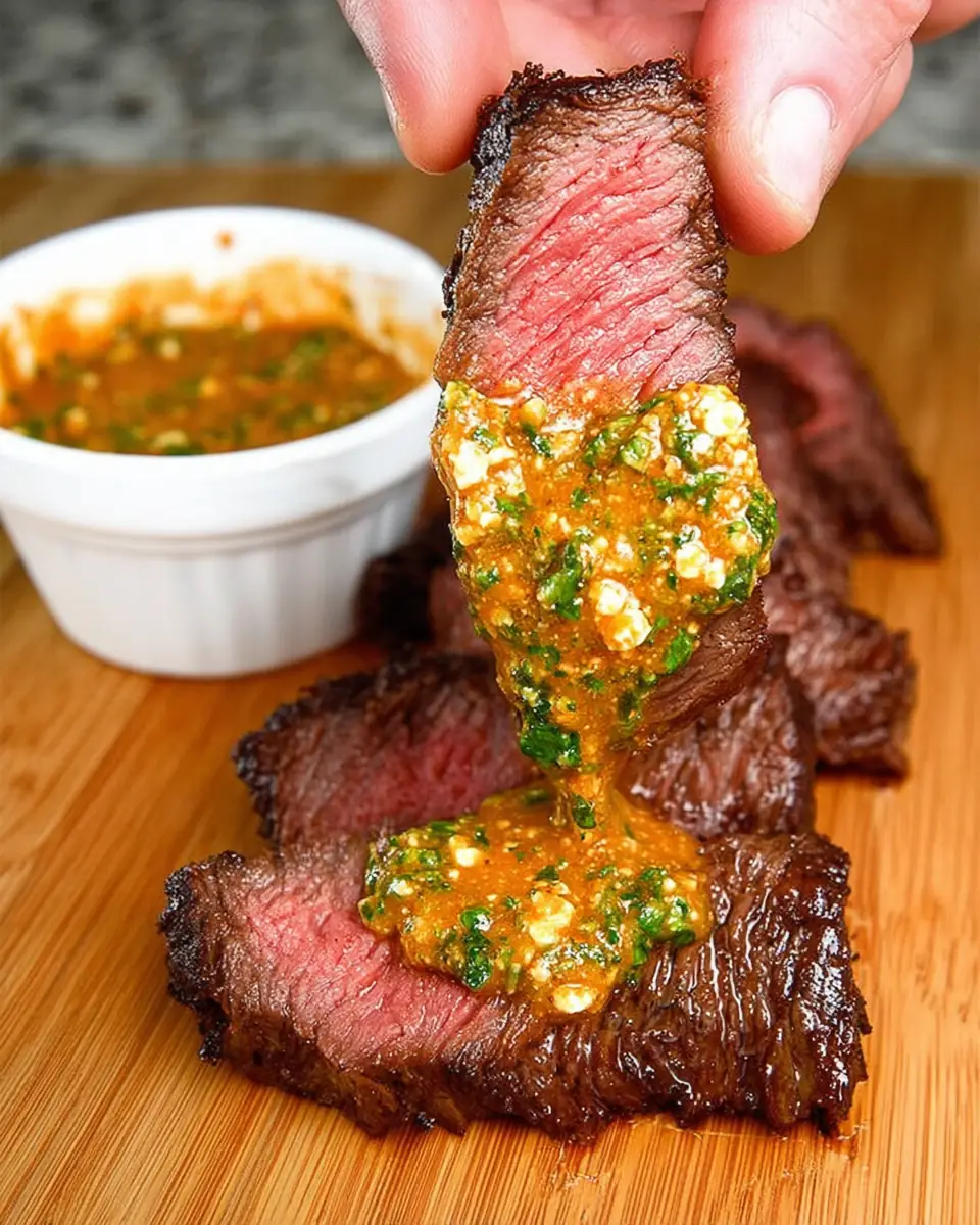 A delicious plate of Cowboy Butter Steak Sliders