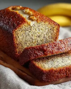 A delicious plate of Easy Moist Banana Bread
