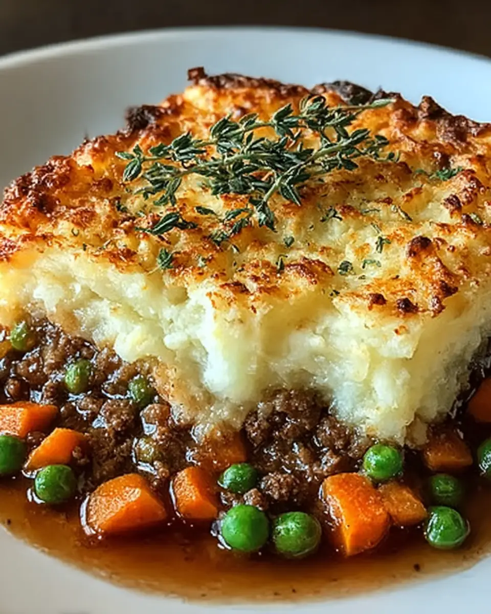 A delicious plate of Easy Shepherd’s Pie
