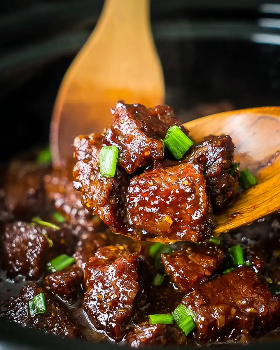 A delicious plate of Honey Garlic Steak Bites