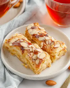 A delicious plate of Sweet Almond Pastry