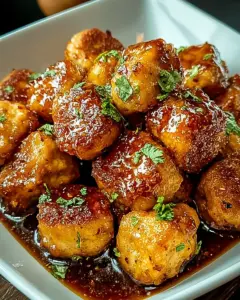 A delicious plate of Cowboy Butter Chicken Bites: Irresistibly Savory & Quick