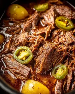 A delicious plate of Mississippi Pot Roast